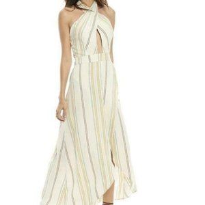 Tide Halter Maxi Dress (Happy X Nature) Size 0 NWT